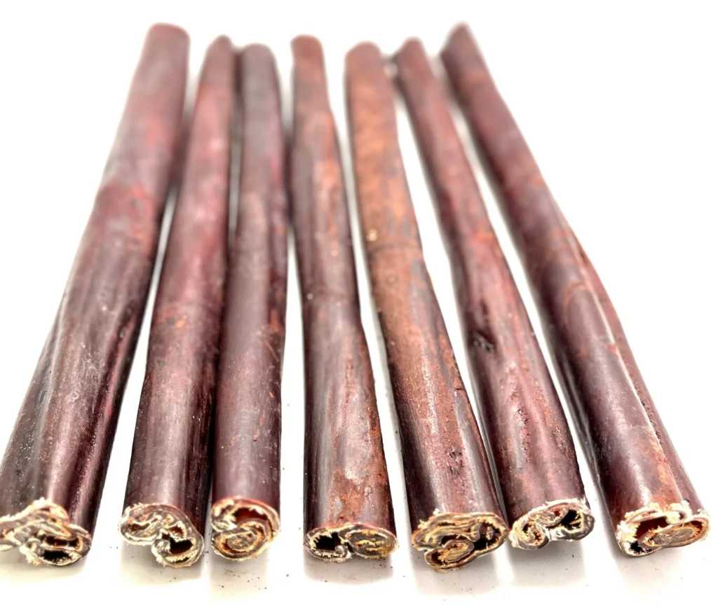 NEW!!! 12″- Beef LIVER GLAZED Collagen Stick
