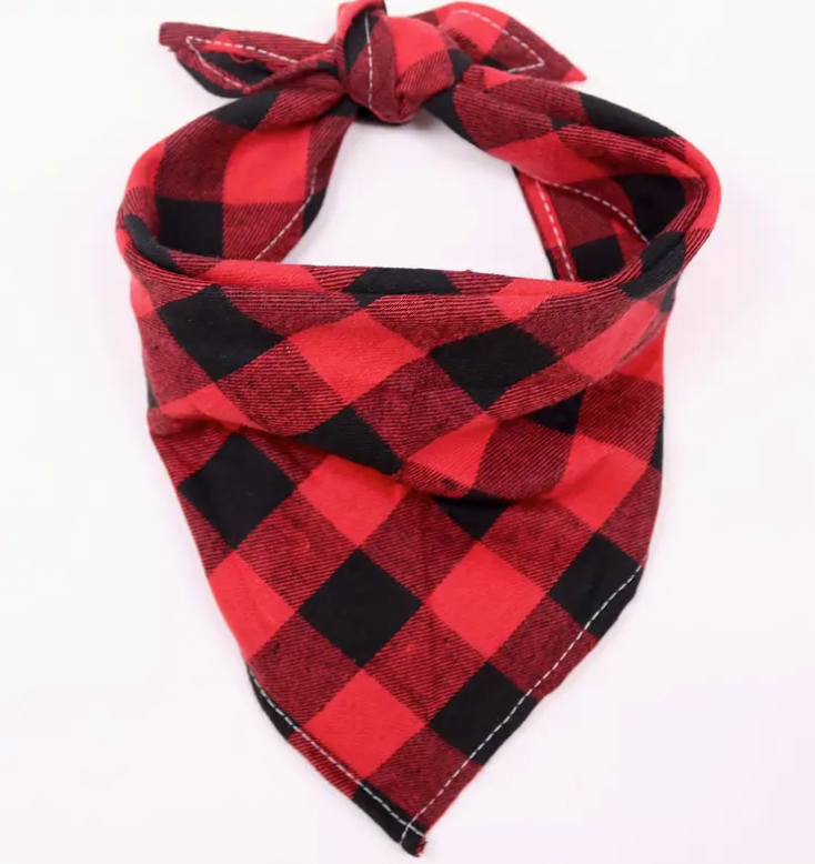 Plaid bandana