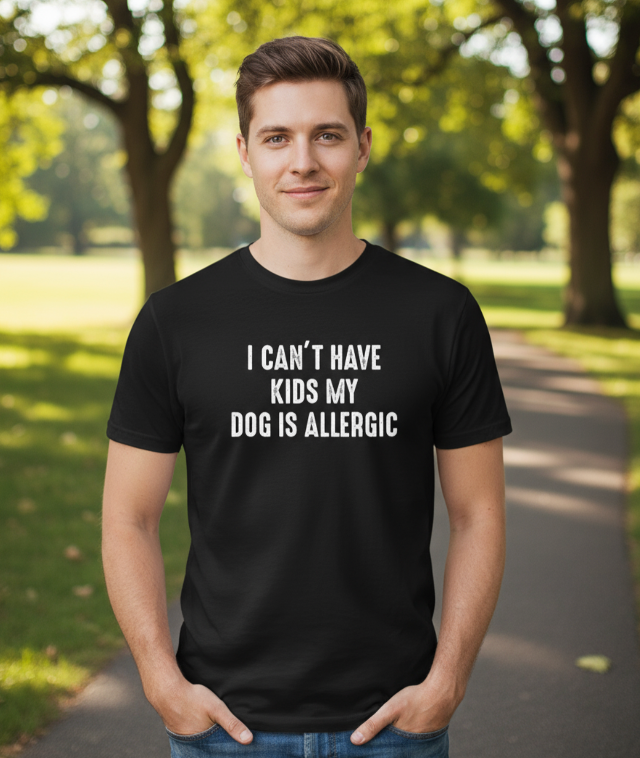 I Can't Have Kids My Dog Is Allergic: Black
