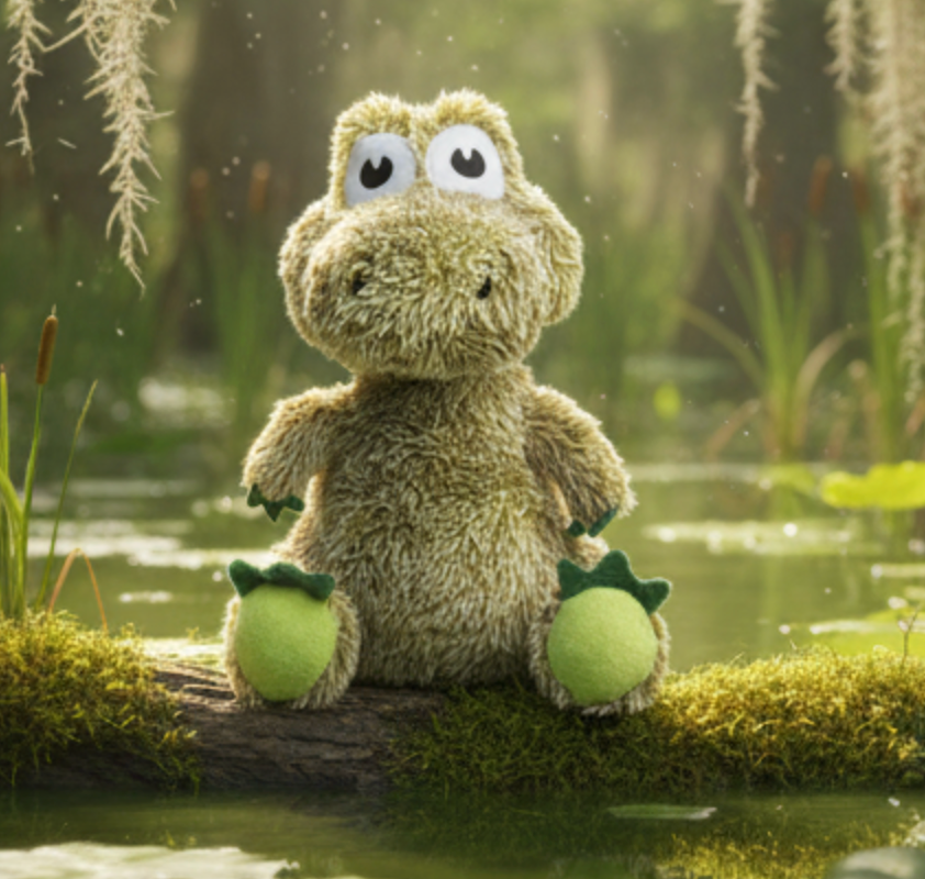 Fluffy Alligator: Small