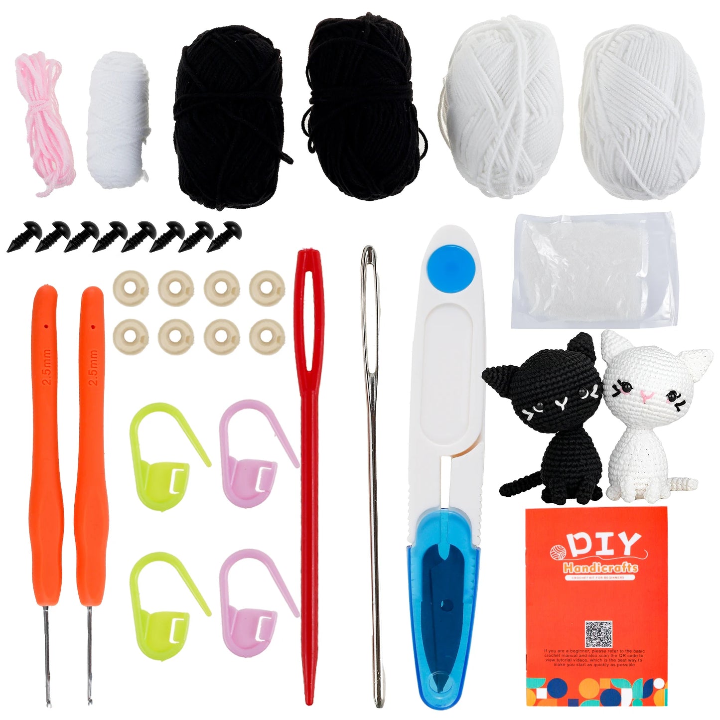 DIY Cat Crochet Kit