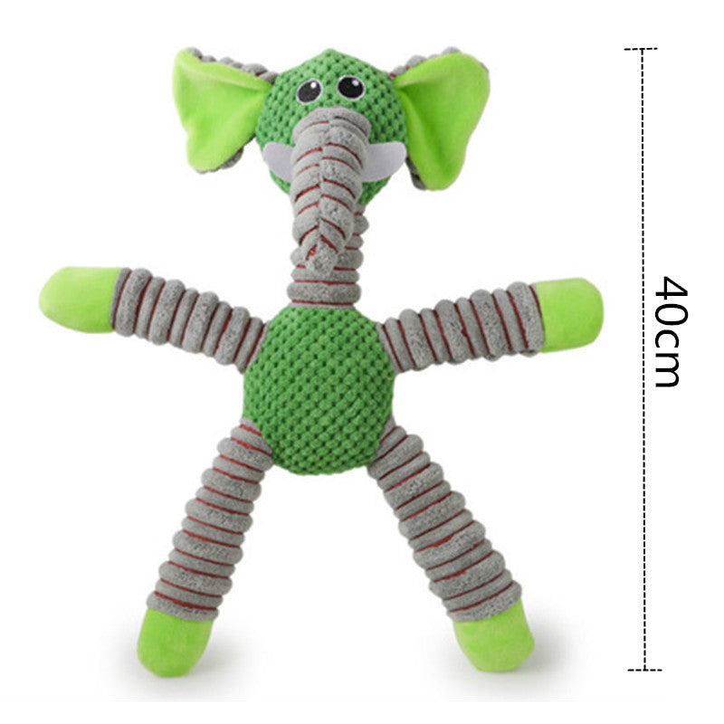 Durable Plush Squeaky Pet Toys