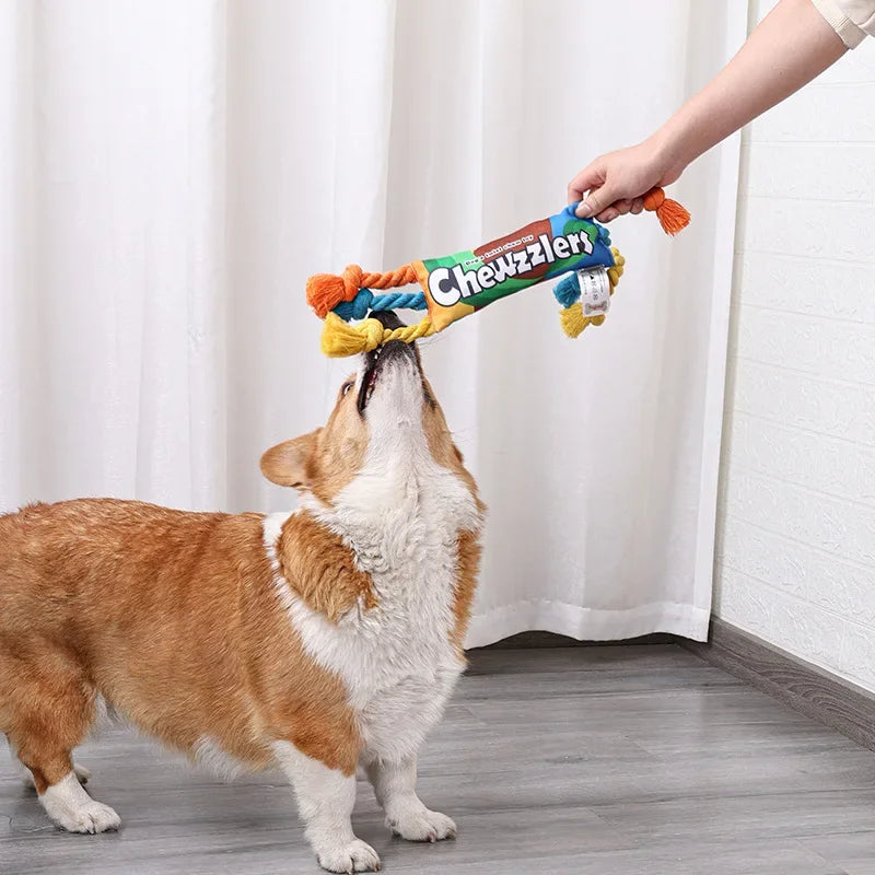 Colorful durable chew rope!