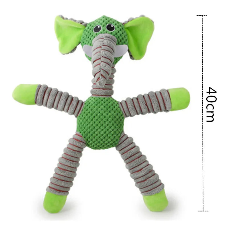 Durable Plush Squeaky Pet Toys