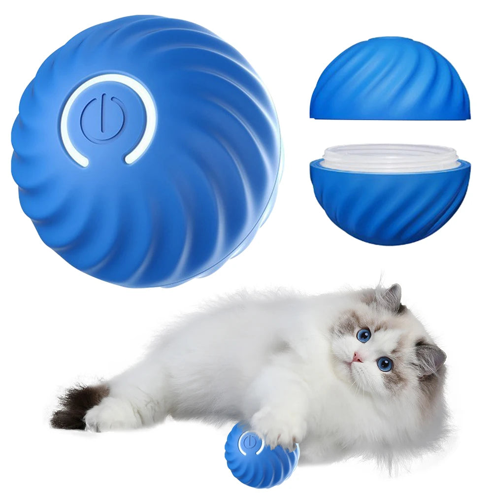 Interactive Automatic Pet Toy Ball
