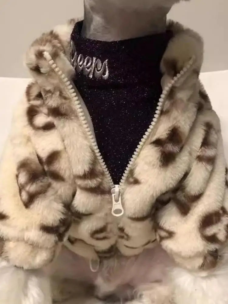 The Faux Louis Vuitton Dog Jacket – For the Pooch with Posh Taste