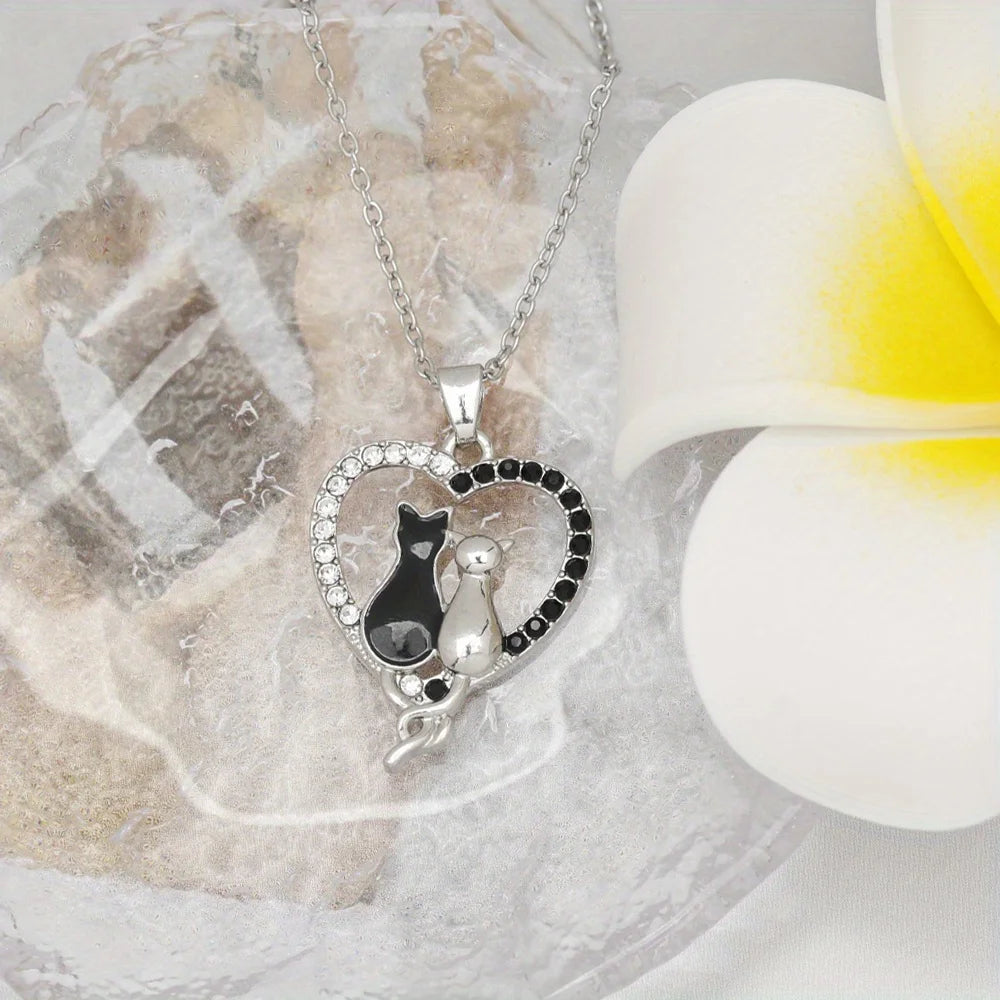 Kitty Couture necklace & earrings