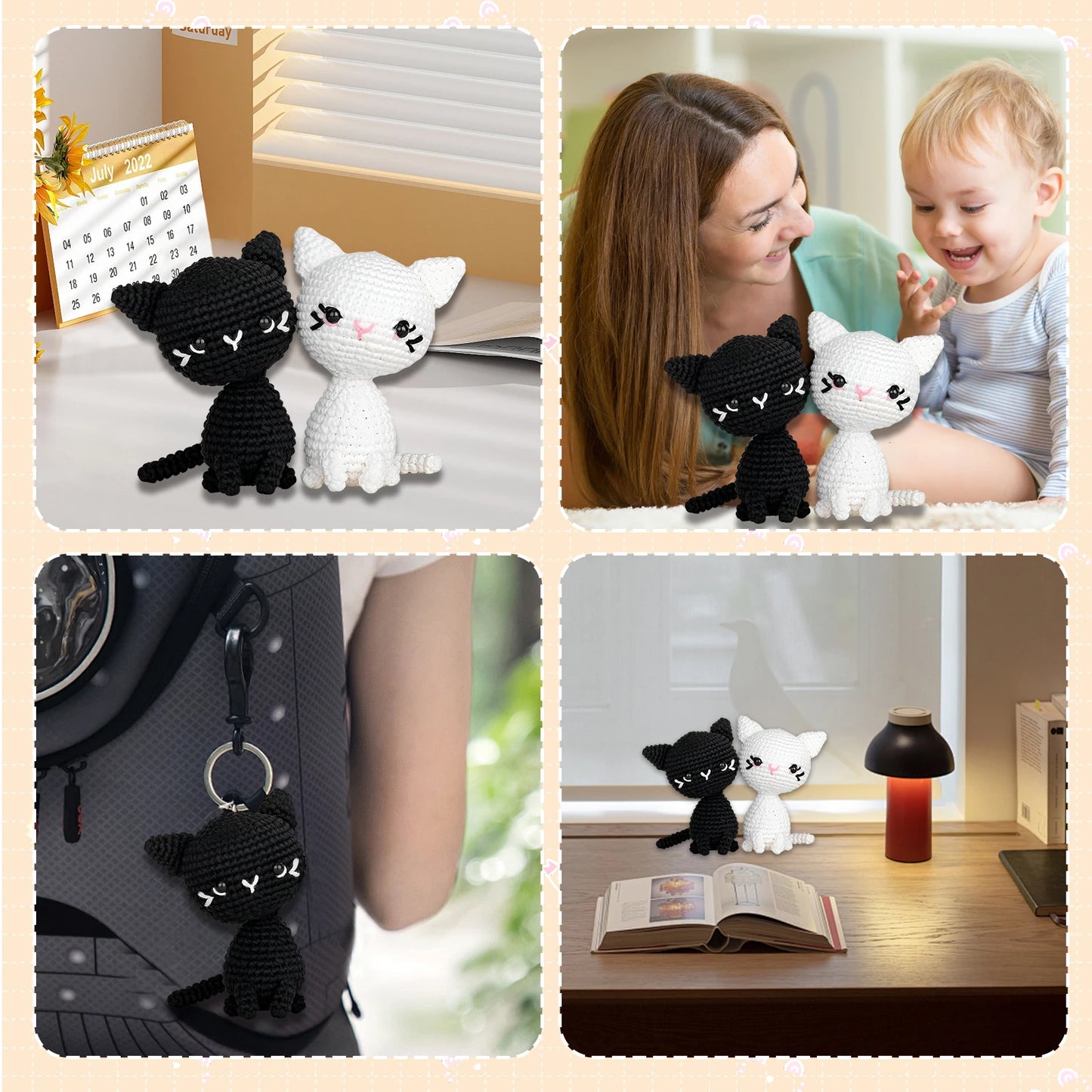 DIY Cat Crochet Kit