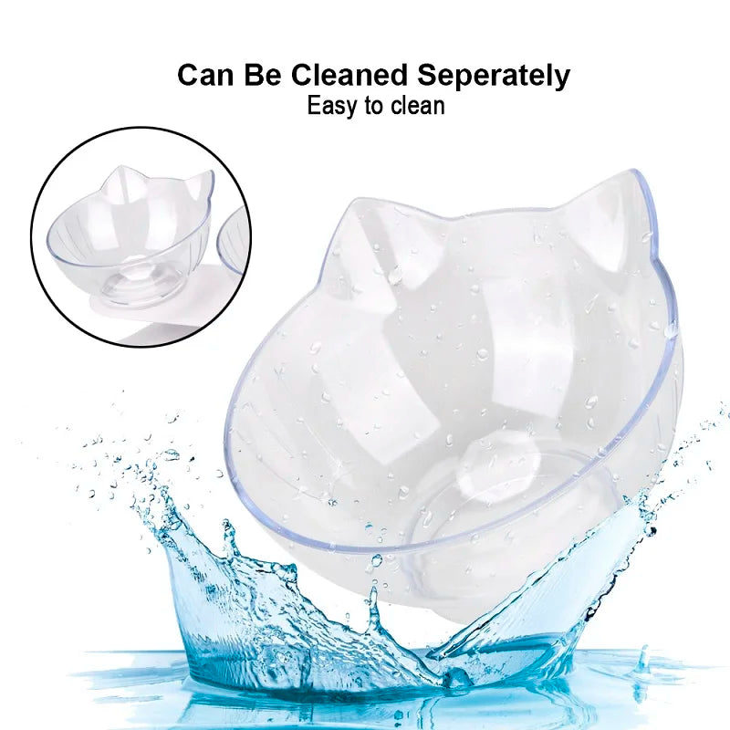 Tilted Cat bowls