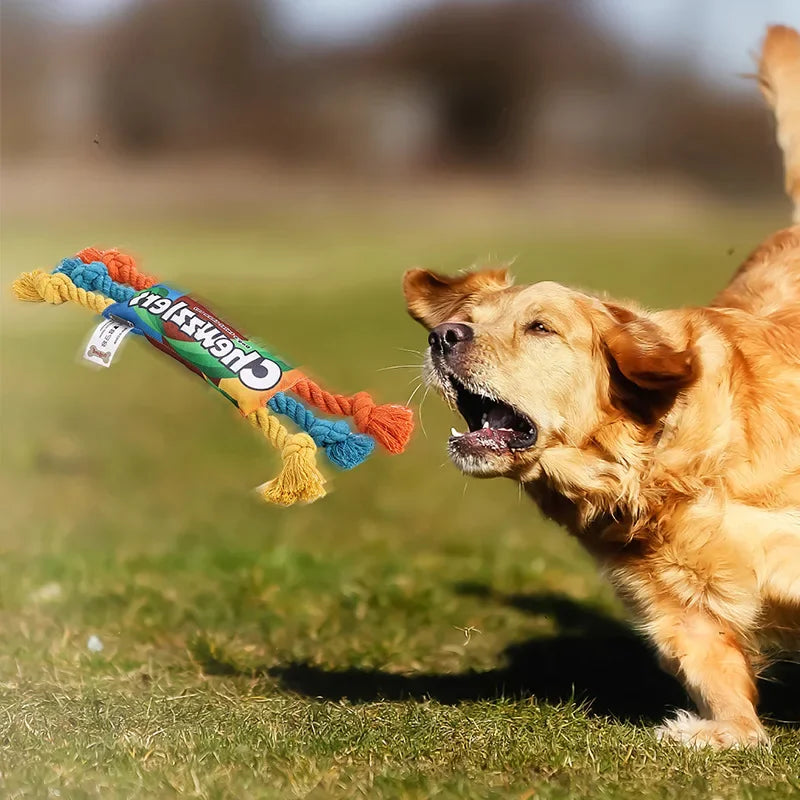 Colorful durable chew rope!