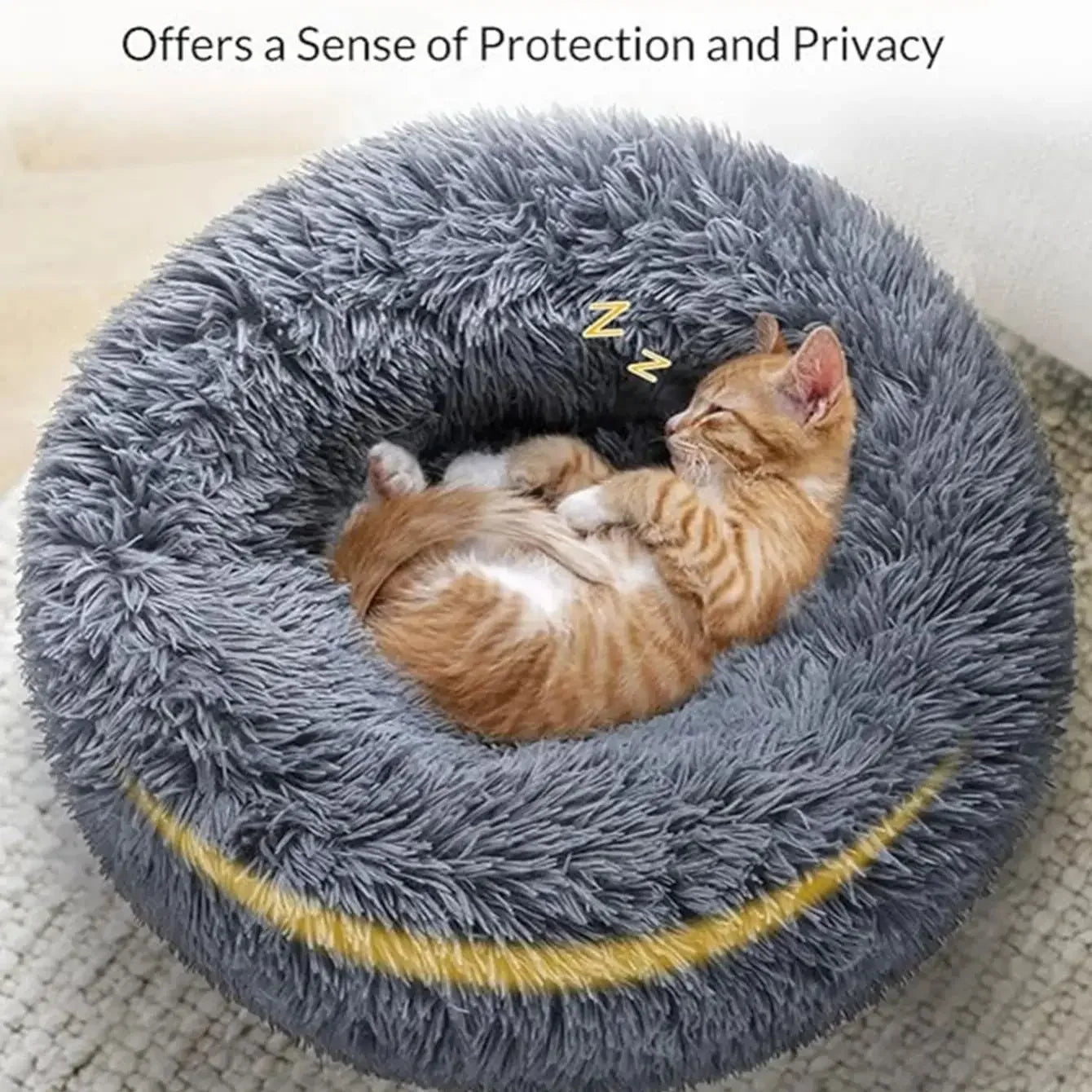 Super Soft Plush bed. Anti-Anxiety Bed