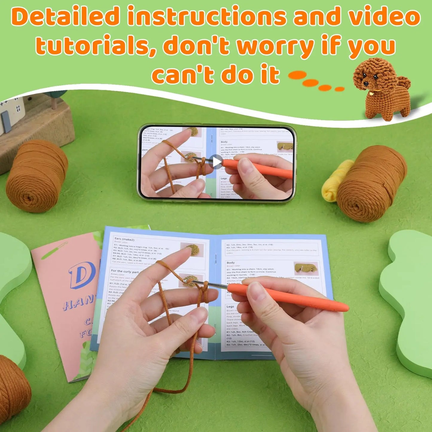 DIY Dog Crochet Kit
