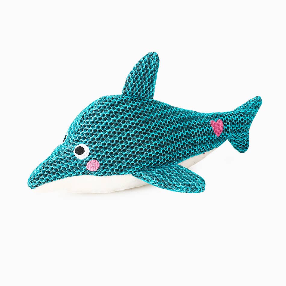 HugSmart Pet - Ocean Pals | Dolphin - Dog Plush Toy