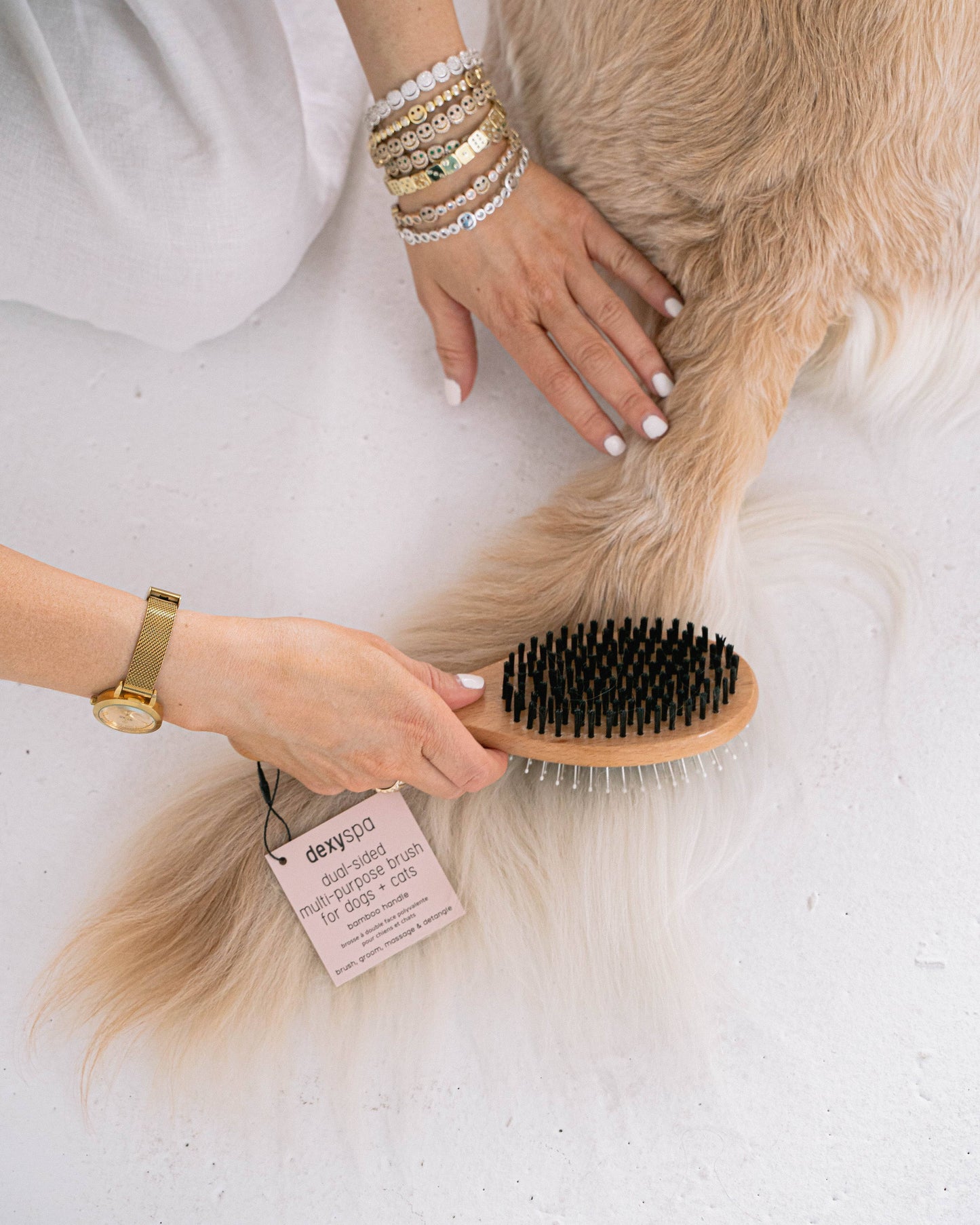 Dual-Sided Multi-Purpose Brush for dogs & cats