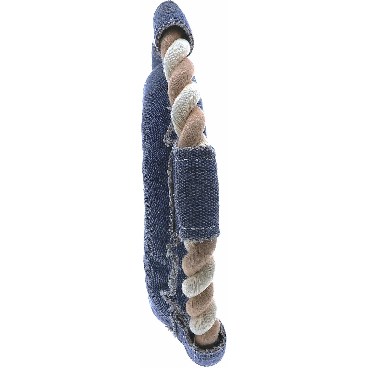 NEW!!! Boat Dog - 10.75" x 10.75" Canvas Dog Toy on Rope