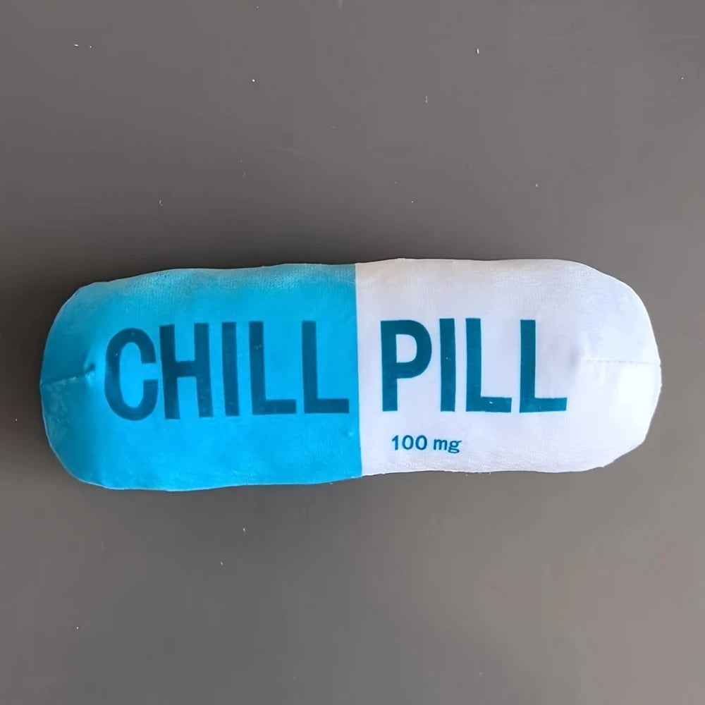 CHILL PILL STUFFED TOY