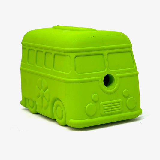 Retro Van Chew Toy & Treat Dispenser - Green: Green