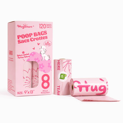 Sakura Poop Bags 8pack