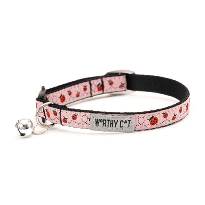 Ladybug Cat Collar One Size Fits Most