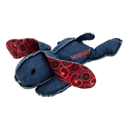 Wrangler Bunny Denim Plush Toy