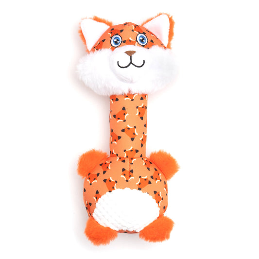 Fox Long Neck Toy: Orange / One Size Fits Most