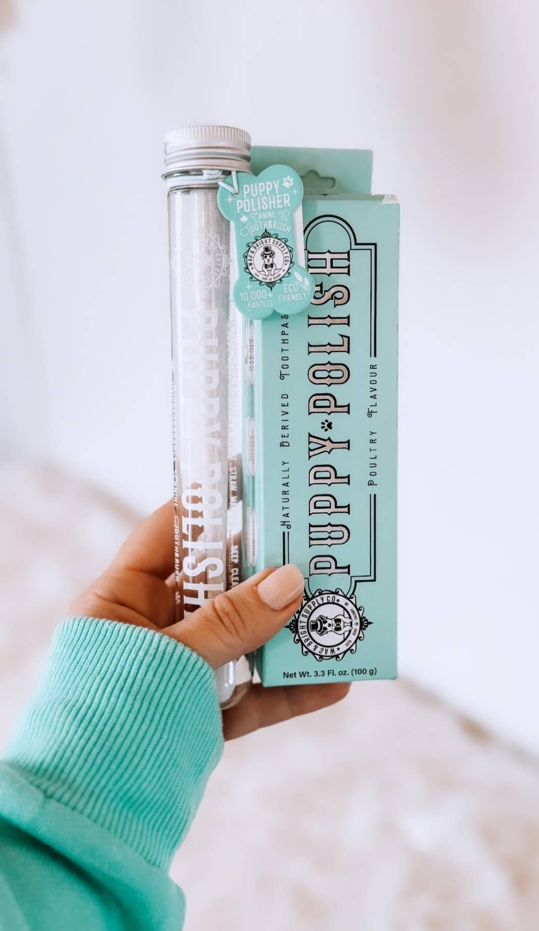 Puppy Polisher Eco Toothbrush - (Med/LG)