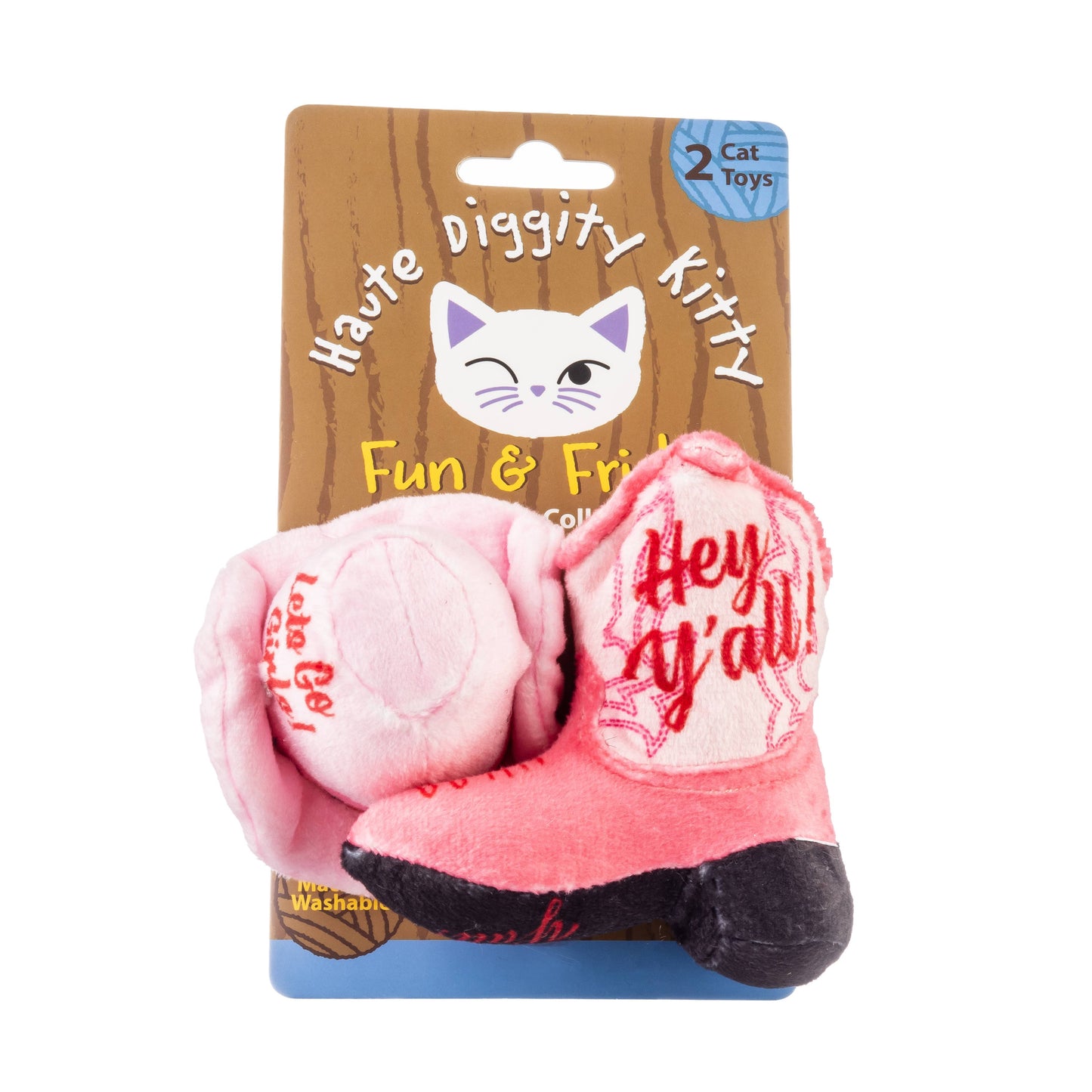 Kitty boots and hats-Pink