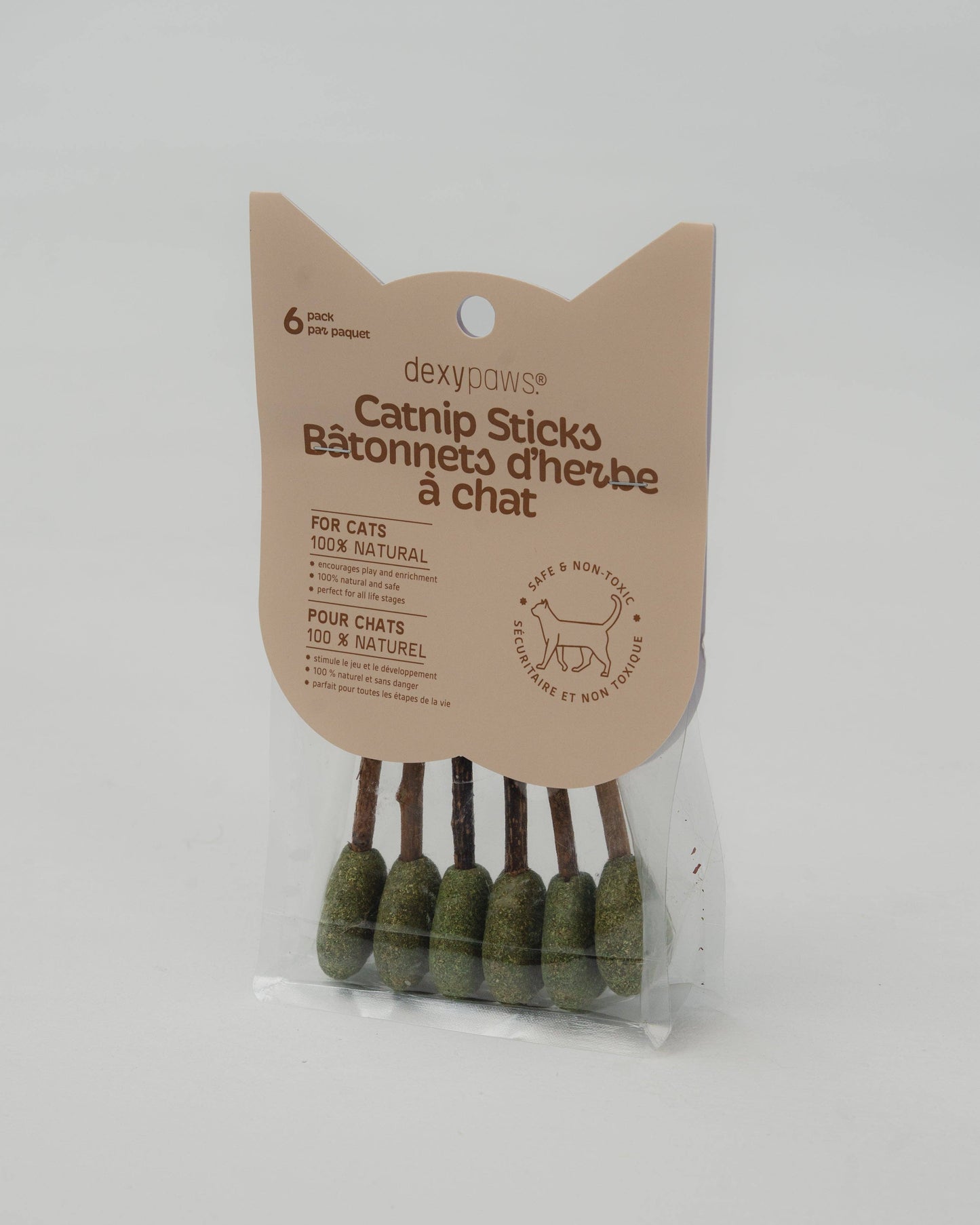 6 Pack Catnip Sticks