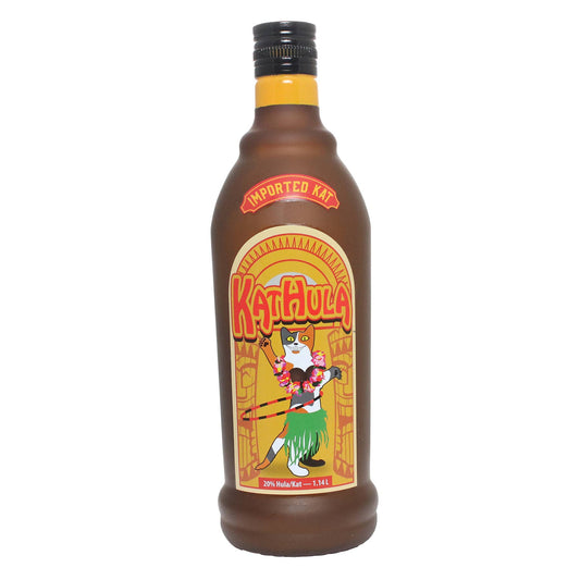 Silly Squeaker Liquor Bottle KatHula, Squeaky Dog Toy