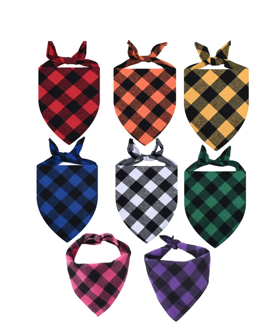 Plaid bandanas