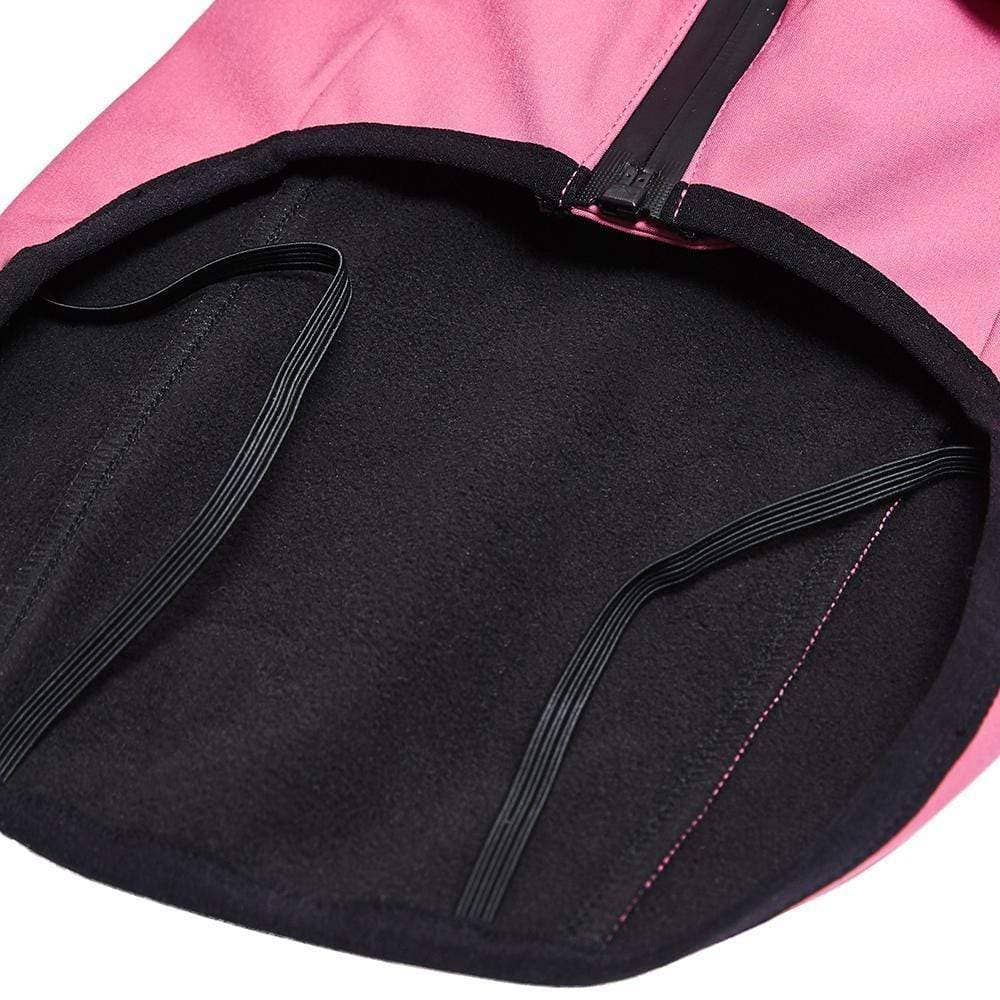 Waterproof Reflective Dog Softshell Jacket: Bright Pink