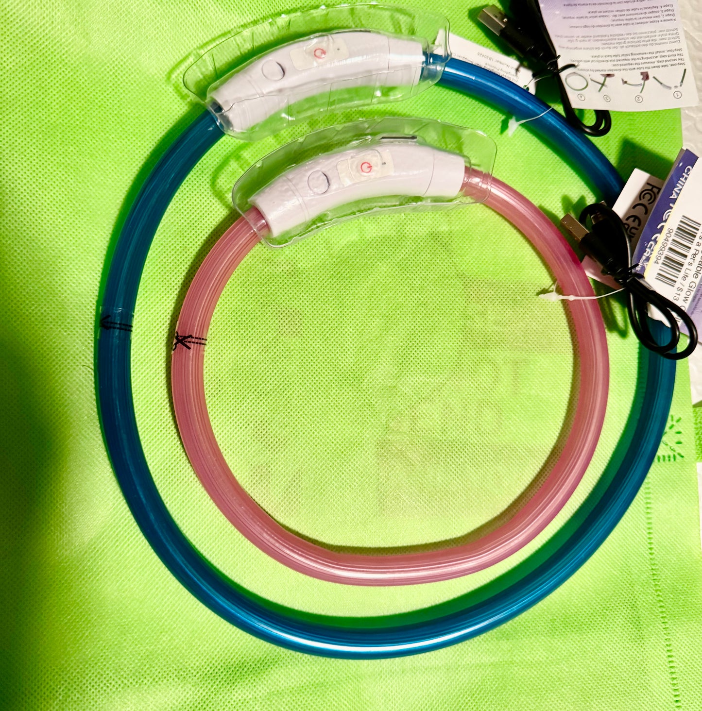 USB Rechargeable Glow Collar