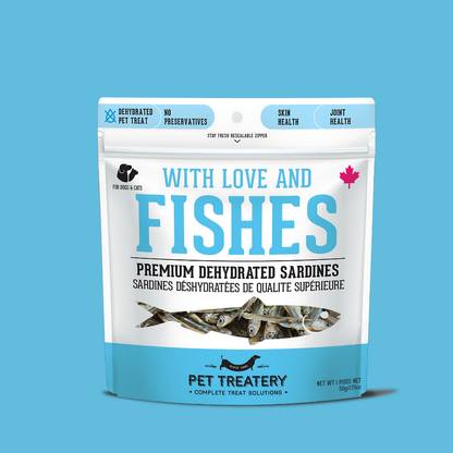 NEW!! Sardines Dehydrated Pet Treats: High-Protein & Natural 90g