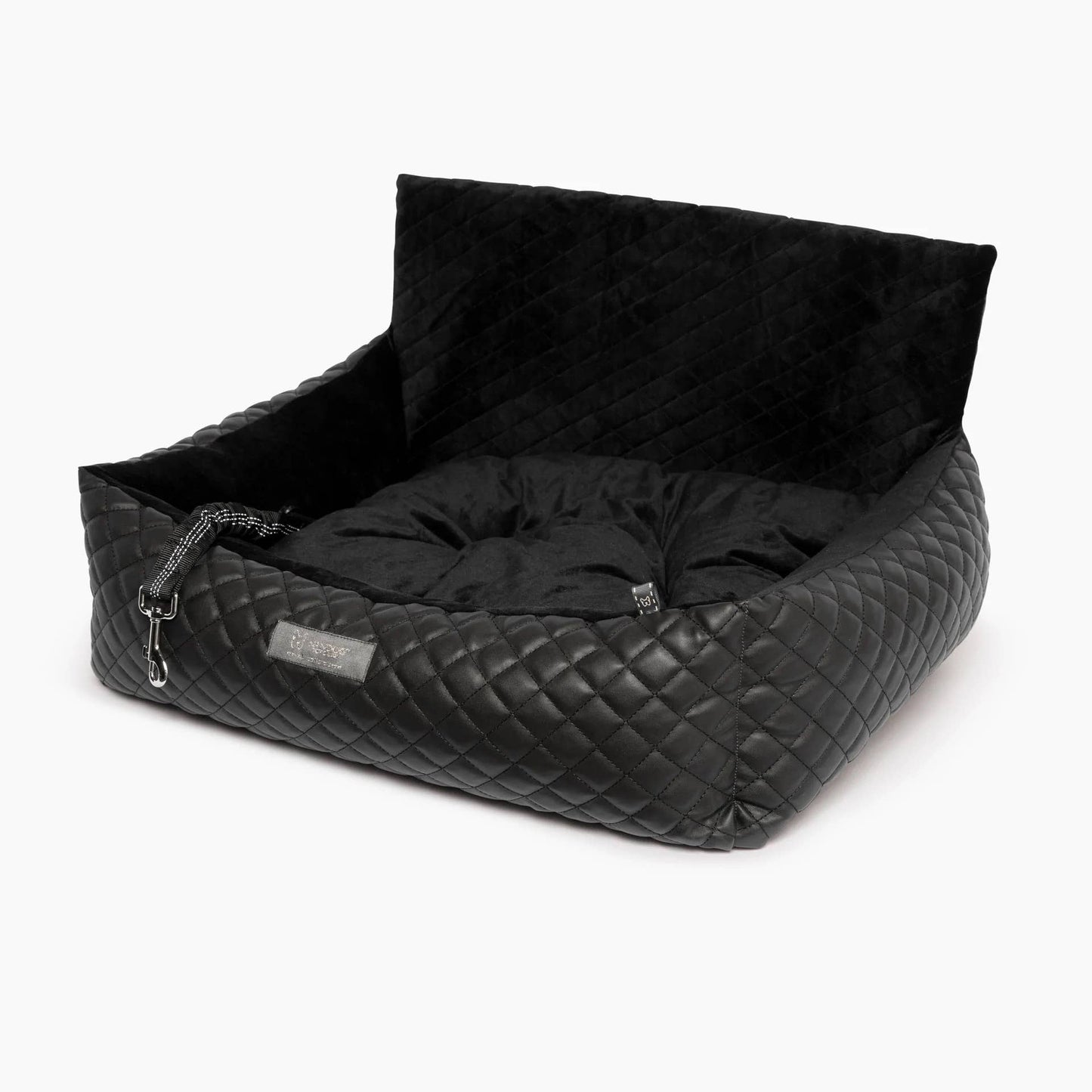 Coming Soon: NANDOG Black quilted Car Seat-LARGE