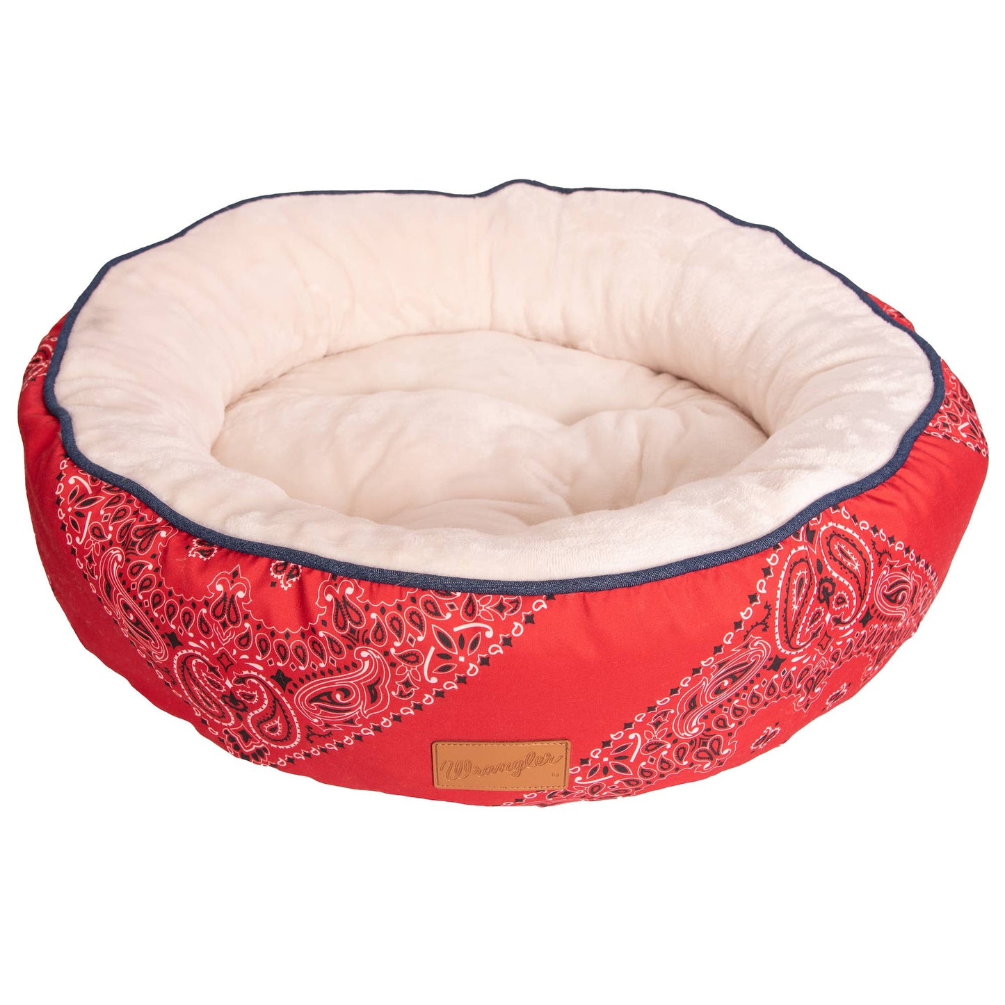 Wrangler Red Bandana Cuddler Bed