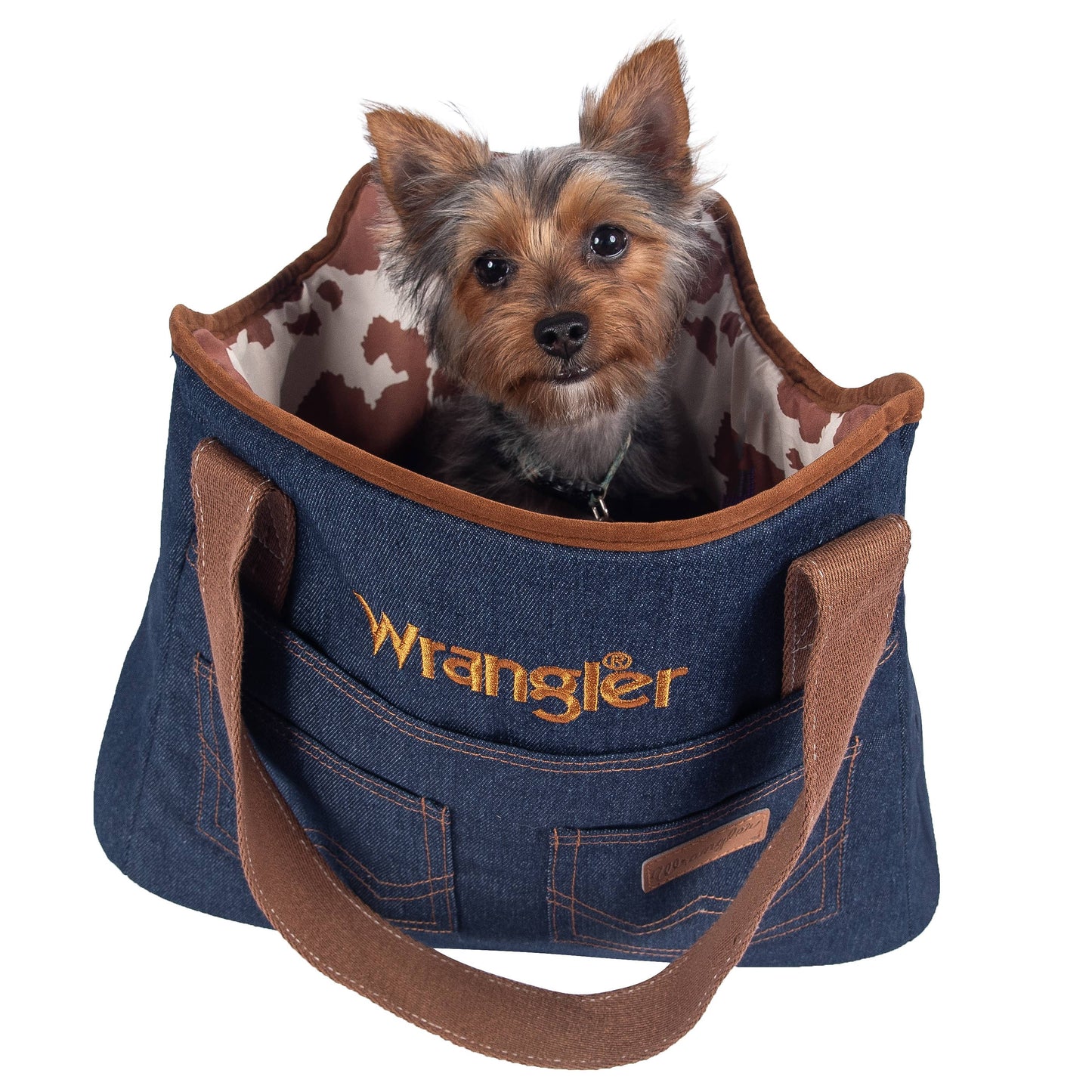 Wrangler Tote Pet Carrier Dark Blue