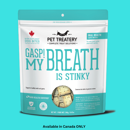 Dog Supplements-  Oral Health Supplement Dog Herbal Bites