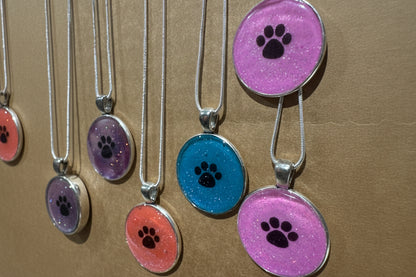 Paw necklace