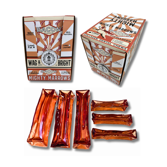 Bacon Collagen Dental Chew 2 Sizes