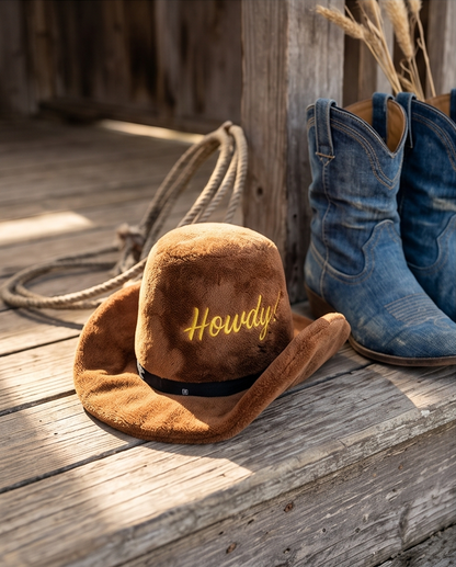 Brown Cowboy Hat