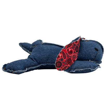 Wrangler Bunny Denim Plush Toy