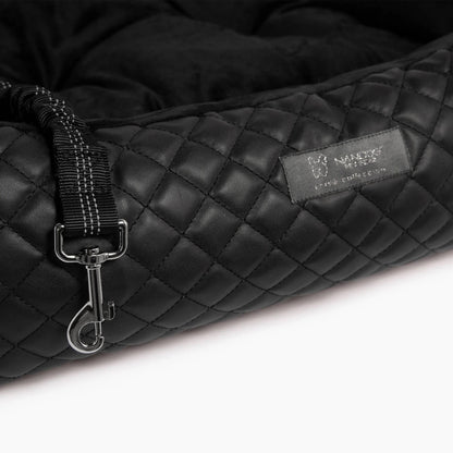Coming Soon: NANDOG Black quilted Car Seat-LARGE