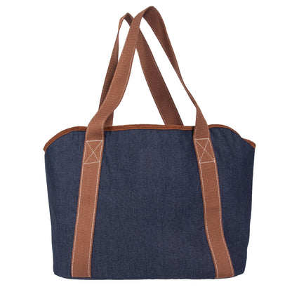 Wrangler Tote Pet Carrier Dark Blue
