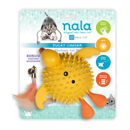 Motion Activated Ducky Chaser Cat Toy
