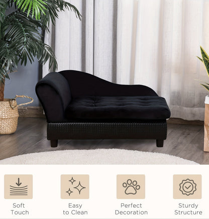 Black Chaise Lounge