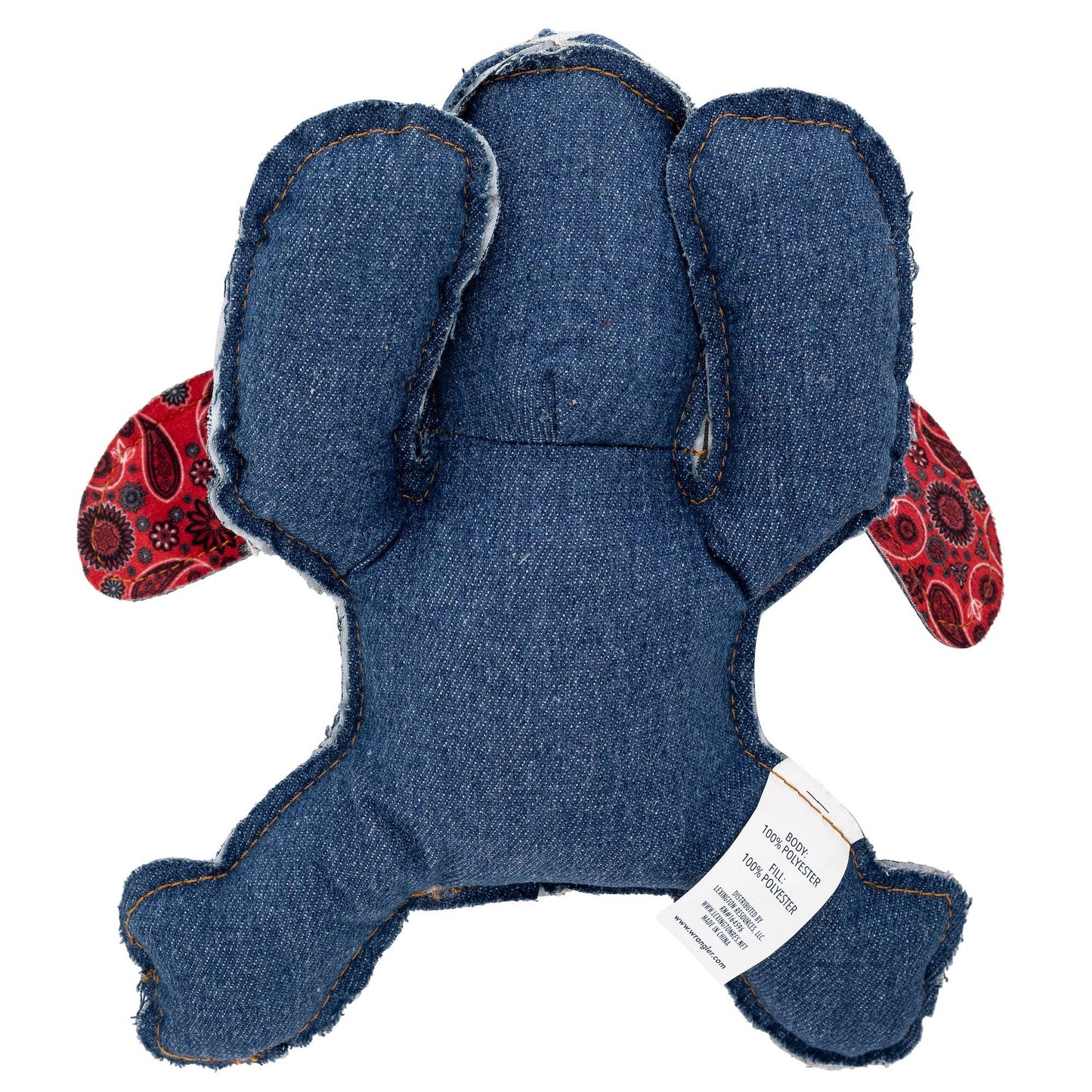 Wrangler Bunny Denim Plush Toy
