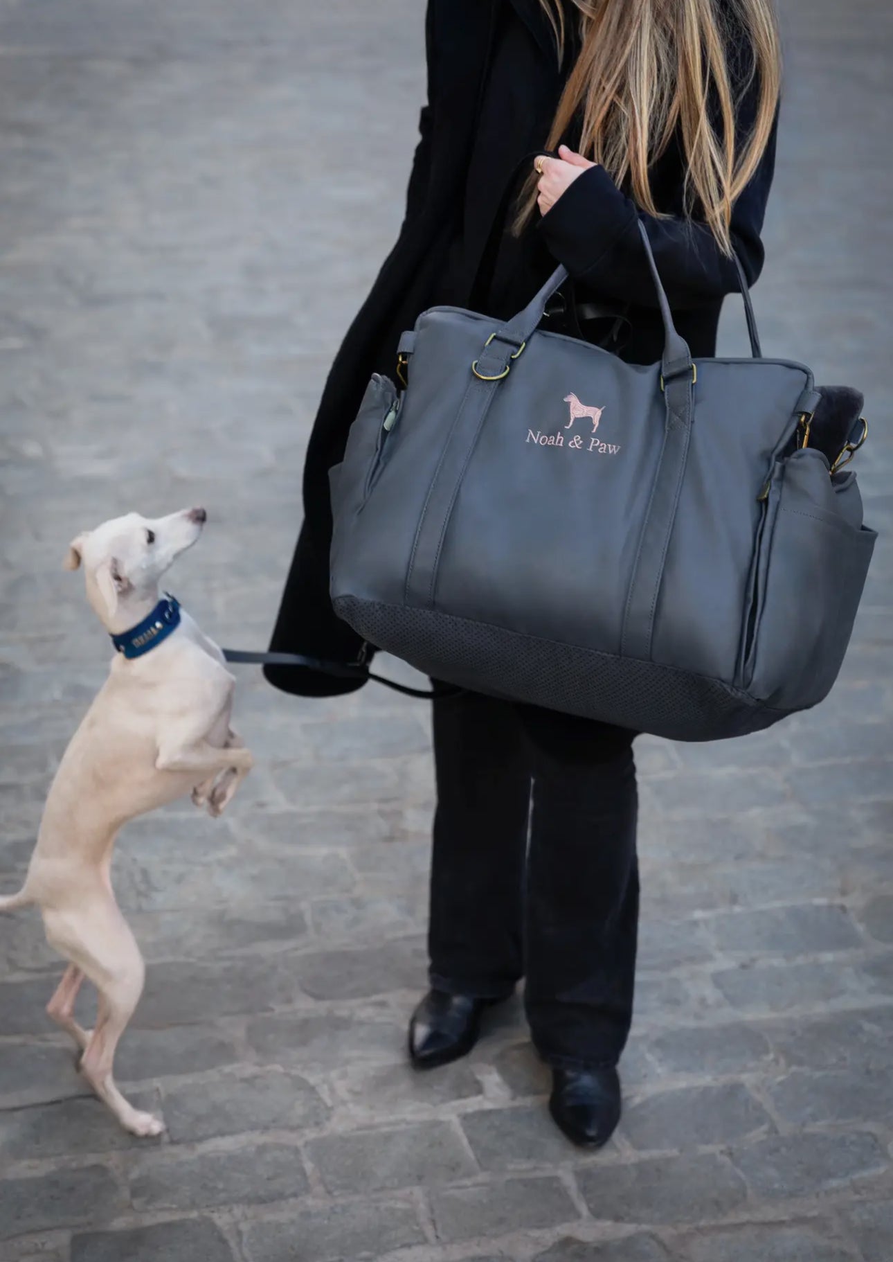 The Best PREMIUM LUXURY DOG CAR SEAT ORTHOPEDIC FOAM, DARK GREY