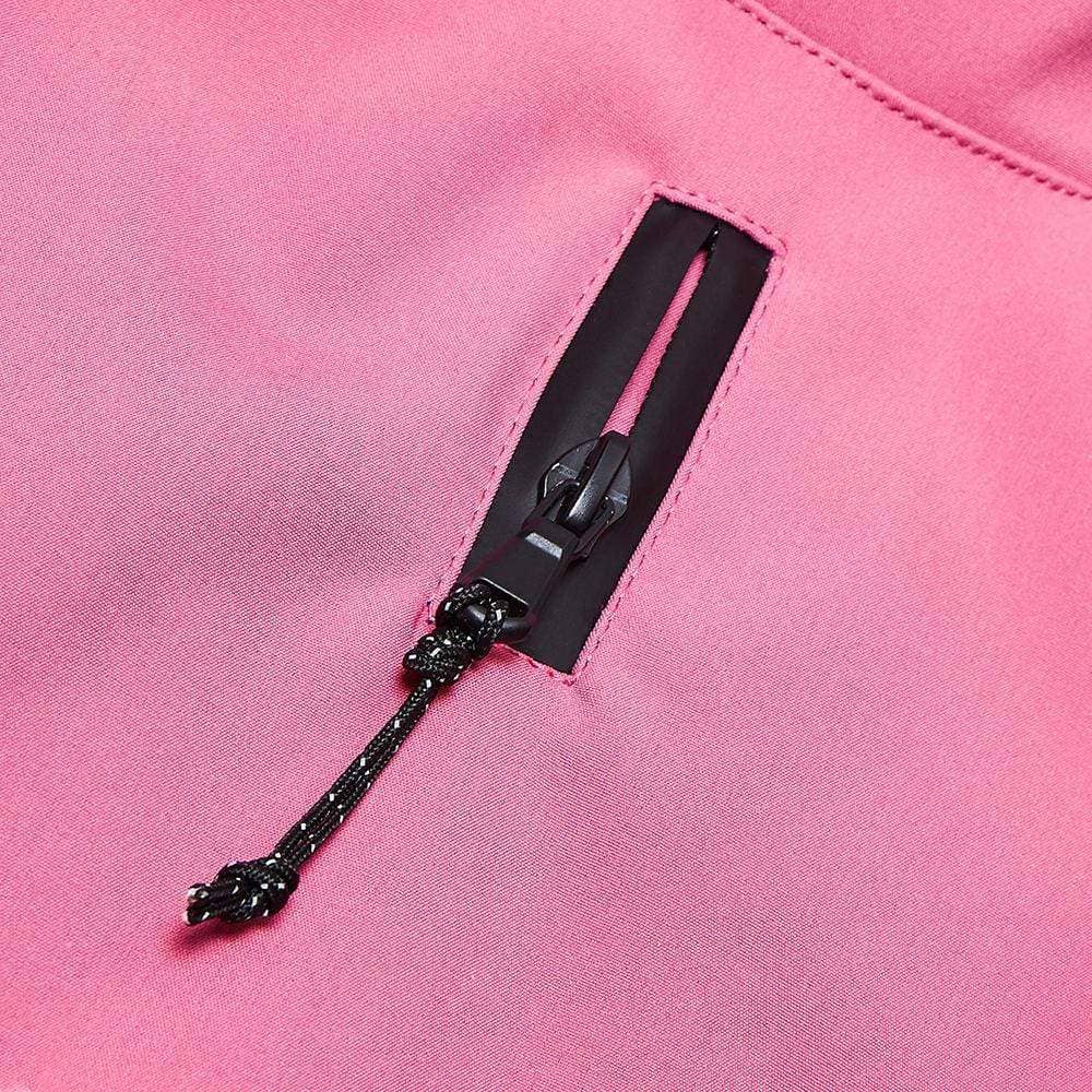 Waterproof Reflective Dog Softshell Jacket: Bright Pink