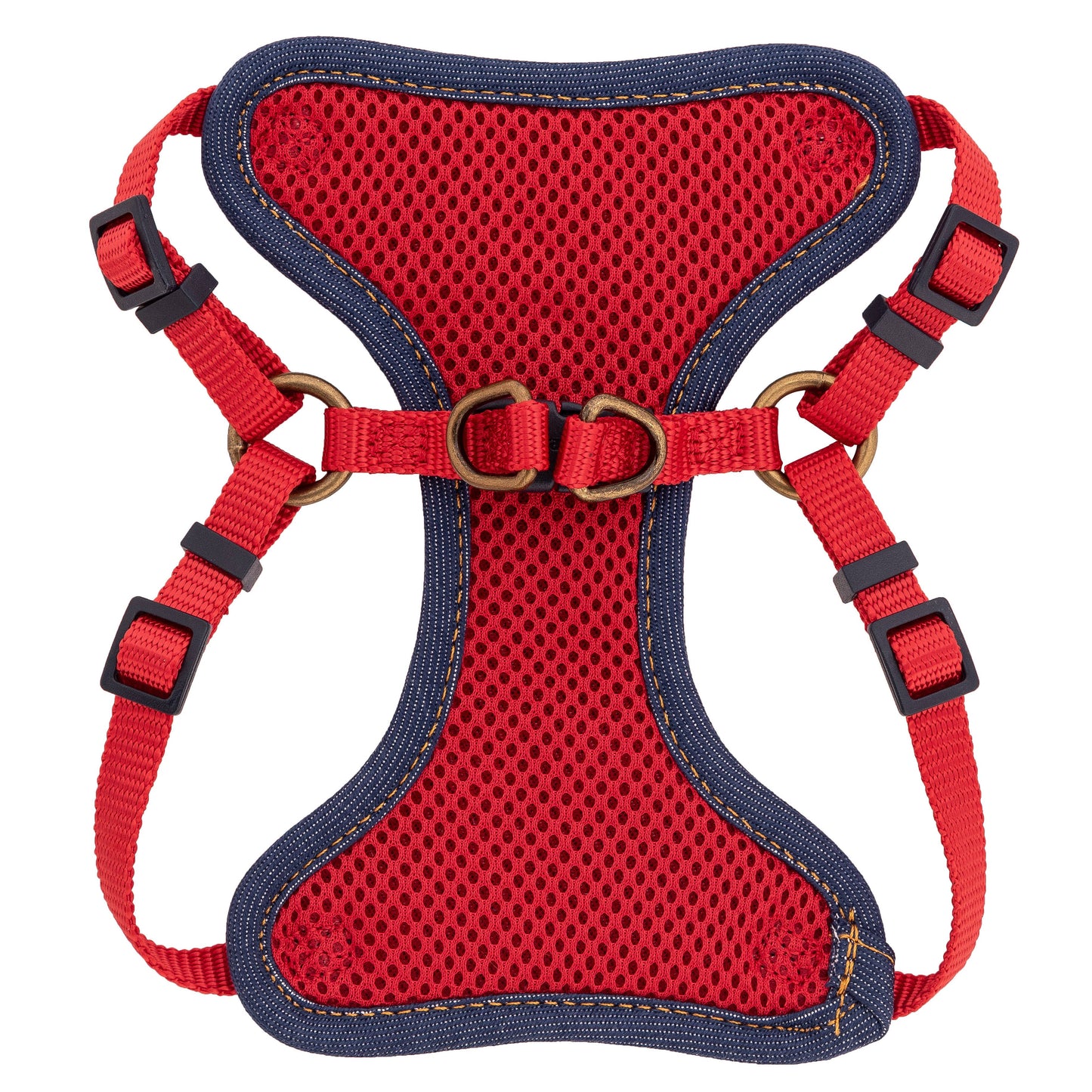 Wrangler Denim Dark Wash Harness/Collar/Lead Set