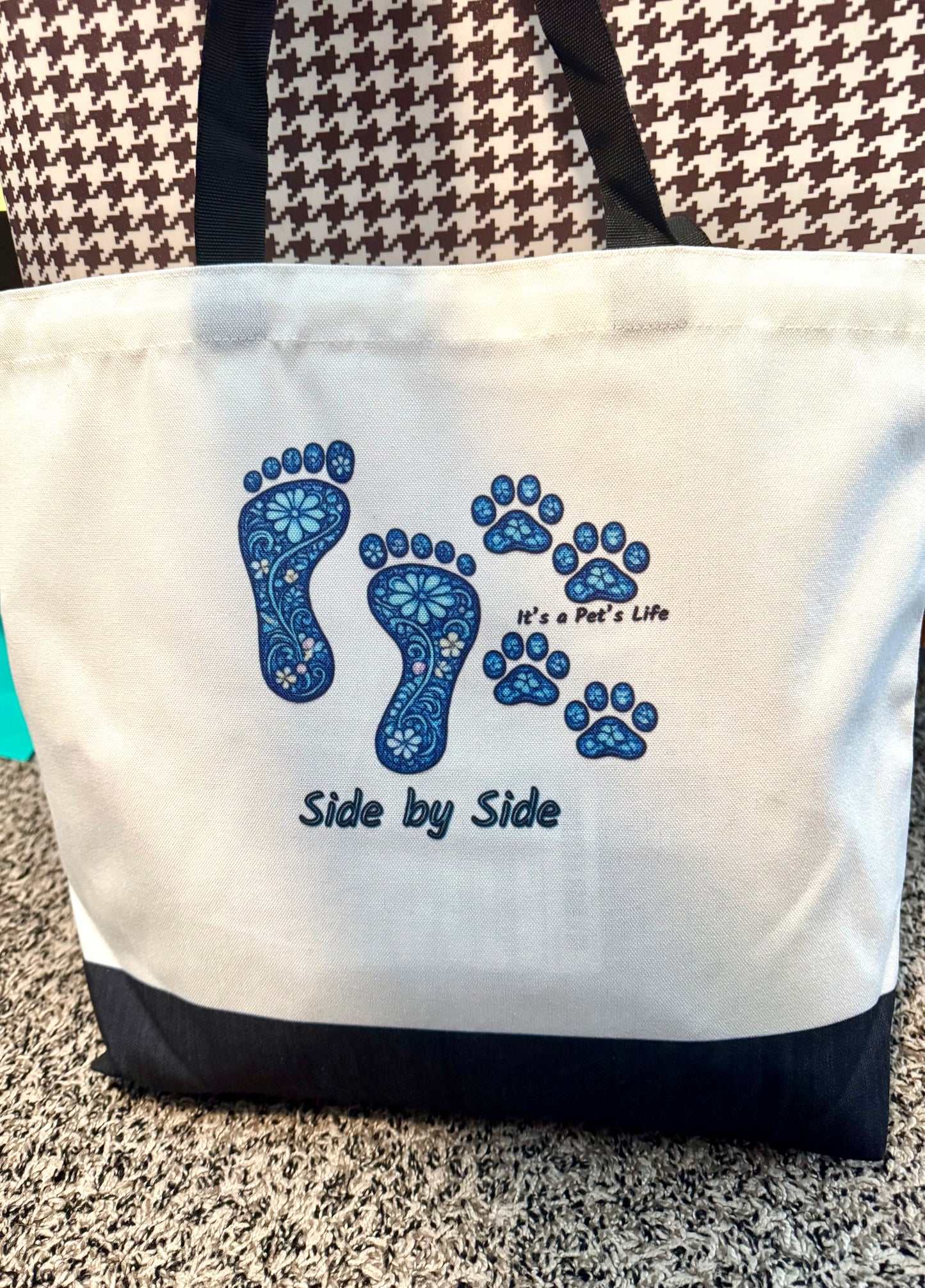 Side by Side tote bag